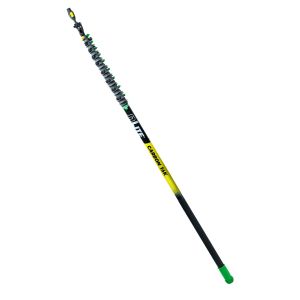 UNGER NLITE® CARBON 16 K TELESCHOPISCHE STEEL 9 SECTIES 12,3 M