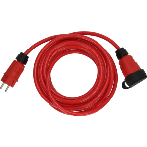 PROFESSIONAL VERLENGKABEL VQ 1200 IP44, 10M ROOD H07BQ-F 3G2,5
