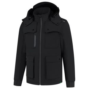 WINTER SOFTSHELL JACK REWEAR 402712BLACKXL