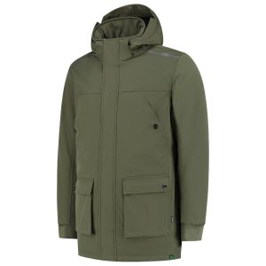 WINTER SOFTSHELL PARKA REWEAR ARMY 402713  L