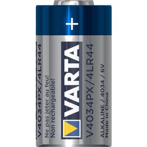 BATTERIJ ALKALINE LR44 | 6 V DC | 170 MAH | 1-BLISTER | BLAUW / ZILVER