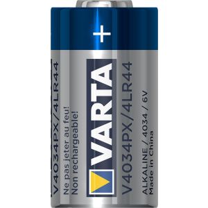 BATTERIJ ALKALINE LR44 | 6 V DC | 170 MAH | 1-BLISTER | BLAUW / ZILVER