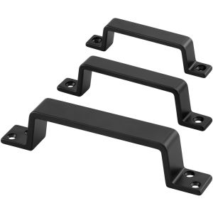 GREEP 110MM OPSCHROEVEND MAT ZWART