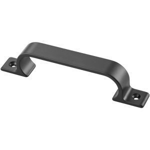 GREEP 128MM OPSCHROEVEND MAT ZWART