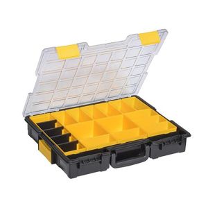 ASSORTIMENTSKOFFER 76X440X335MM, KUNSTSTOF, KOFFER ZWART