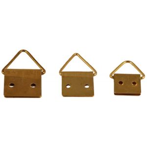 SCHILDERIJHANGER KLAPOOG VERMESSINGD & VERNIKKELD