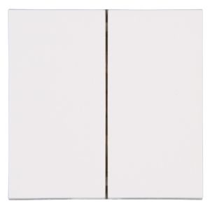 KOPP HK07 BEDIENINGSWIP DUBBEL HELDER WIT