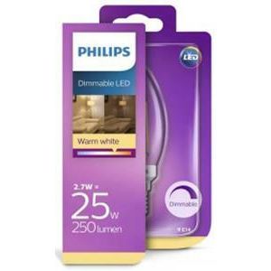 LED LAMP KAARS E14  2,7W WARMWIT FILAMENT DIMBAAR