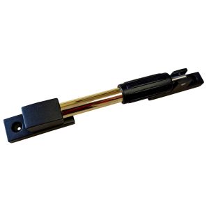 TELESCOPISCHE RAAMUITZETTER BINNEN/BUITEN 20CM MESSING KLEUR DULIMEX RUZT120PB