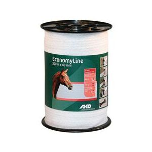 SCHRIKLINT AKO -ECONOMYLINE 4CM-200MTR 8X RVS 0,16