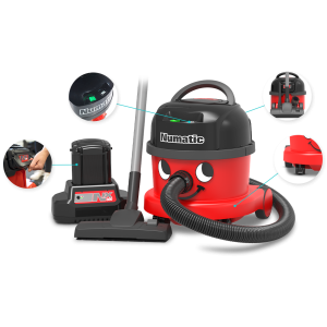 NUMATIC STOFZUIGER OP ACCU NBV240NX