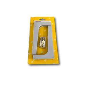 PLANKDRAGER KUNSTSTOF GRIJS  15 X 8  CM PAK A 2 STUKS