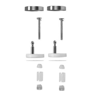 WC-BRIL BEVESTIGINGSET PP DECOR