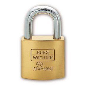 HANGSLOT D600 60 MESSING DIAMAND 60MM BURGWACHTER 