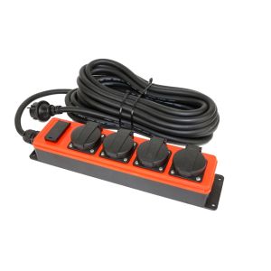 VERDEELKAST + 5 MTR SNOER 3X2,5 3DLG