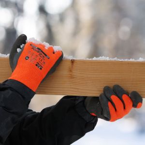 TOWA: THERMO HANDSCHOEN ORANJE LATEX GECOAT -11 XXL