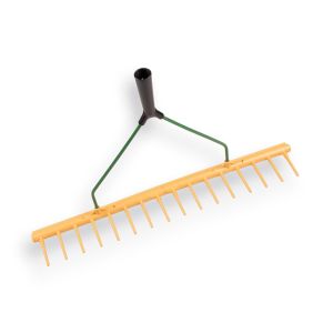 HOOIHARK KUNSTSTOF ENKEL 16 TANDEN RECHT MODEL MET EGALISEERSTRIP,  ZONDER STEEL