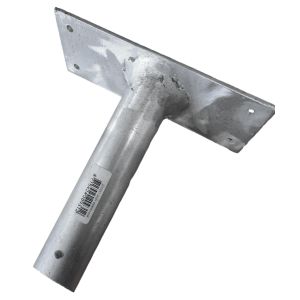 STEELHOUDER  ALUMINIUM PLAT  VOOR STEEL 28MM