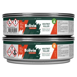 BOLIVIA EPOXY 2K HOUTROTVULLER BLIK SET 500 GR