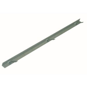 DORPELIJZER + ANKER GEGALVANISEERD 30X30X3 1030MM LANG