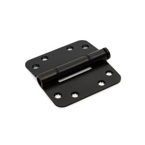 GLIJNAGELSCHARNIER NYLON GLIJLAGERS STAAL ZWART 89X89