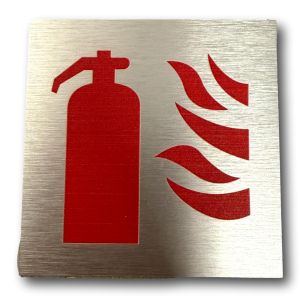 BORD ALUMINIUM BRANDBLUSSER 80X80MM ZELFKLEVEND