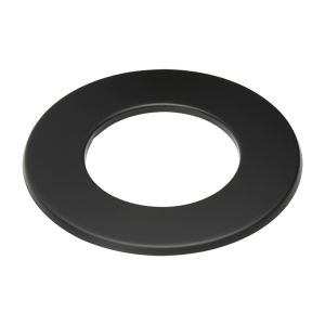 CONVESA KACHELPIJP ZWART STAAL Ø 135 MM ROZET 50 MM