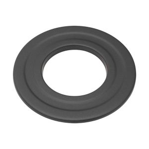 CONVESA PELLET KACHELPIJP ZWART Ø 80 MM ROZET