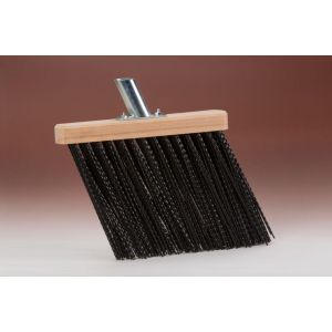 BEDRIJFSBEZEM SCHUINE BEZEM  PPP UITLOOP 24CM.