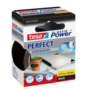 TEXTIELTAPE TESA EXTRA POWER® PERFECT 2.75M X 38 MM BLAUW