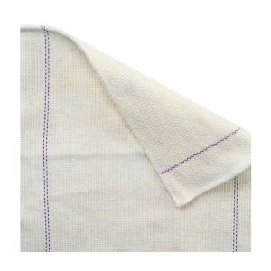 WAFELDOEK WIT GEBLEEKT 40X40