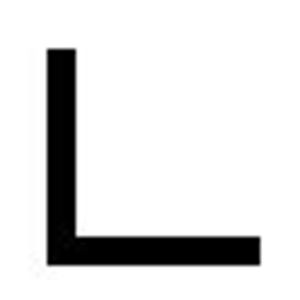 MESSING PROFIEL HOEK 10X10X2