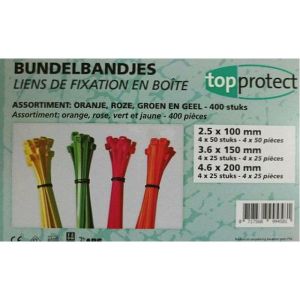 ASSORTIMENTSDOOS BUNDELBANDJES 400STUKS