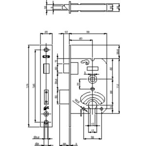 2022-17T25 VH D-N INSTEEKSLOT PC17 SKG** 50MM