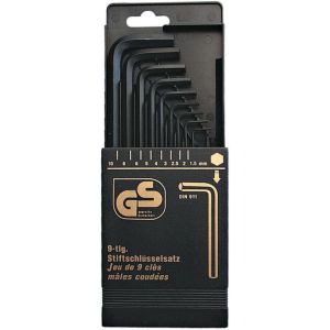 STIFTSLEUTELSET 9-DELIG  1,5-2,0-2,5-3,0-4,0-5 MANNESMANN