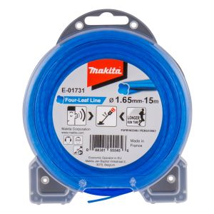 MAKITA KLAVERBLADVORMIG MAAIDRAAD 1,65X15 METER BLAUW E-01731