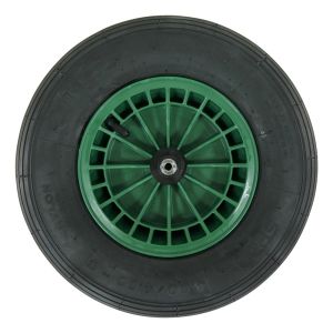 KRUIWAGENWIEL 2 PLY LUCHT MET AS 13CM