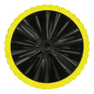 STEEKWAGENWIEL LEKVRIJ ZONDER LAGER FLEX LITE GEEL