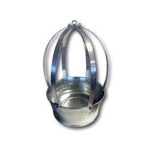 KIPPENDRINK-VOERBAK MET SPIJLEN