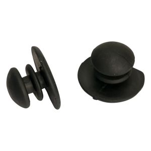 GRIPLINE KNIEBESCHERMER KNOPPEN KORT