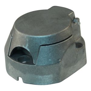 AANHANGWAGEN CONTACTDOOS 7 POLIG ALUMINIUM