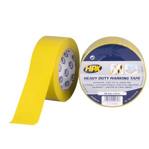 HPX ZELFKLEVENDE HOOGWAARDIGE MARKERINGSTAPE - GEEL 48MM X 33M