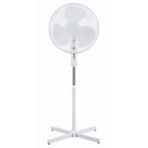 VENTILATOR Ø 40CM ZWENK/KNIKBAAR HOOGTE STELBAAR OP STATIEF