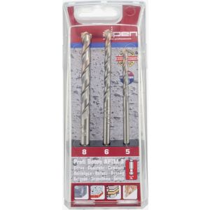 BETONBORENSET PROFI 1/4 ZESKANT 3-DELIG