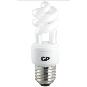 SPAARLAMP  7W-35W  E27 GP RX-MINI SPIRAL 827 WARMWIT
