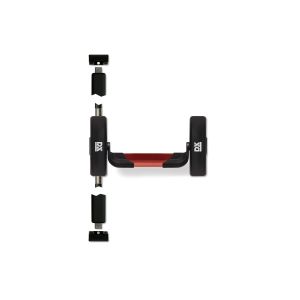 ANTI-PANIEKSTANG 2-PUNTS BOVEN & ONDER ROOD-ZWART DULIMEX PO 512 EB RZ