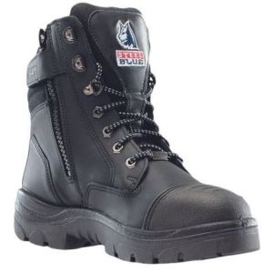 WERKSCHOEN SOUTHERN CROSS ZIP 399641 HOOG ZWART