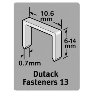 NIET 13-6MM BLISTER á 1000