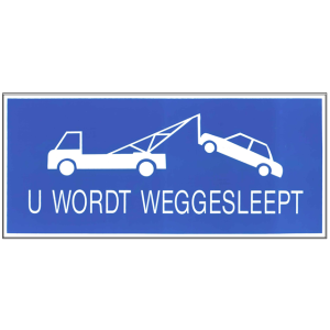 BORD BLAUW 155X350MM 