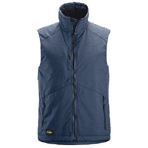 SNICKERS ALLROUNDWORK WINTER BODYWARMER DONKER BLAUW